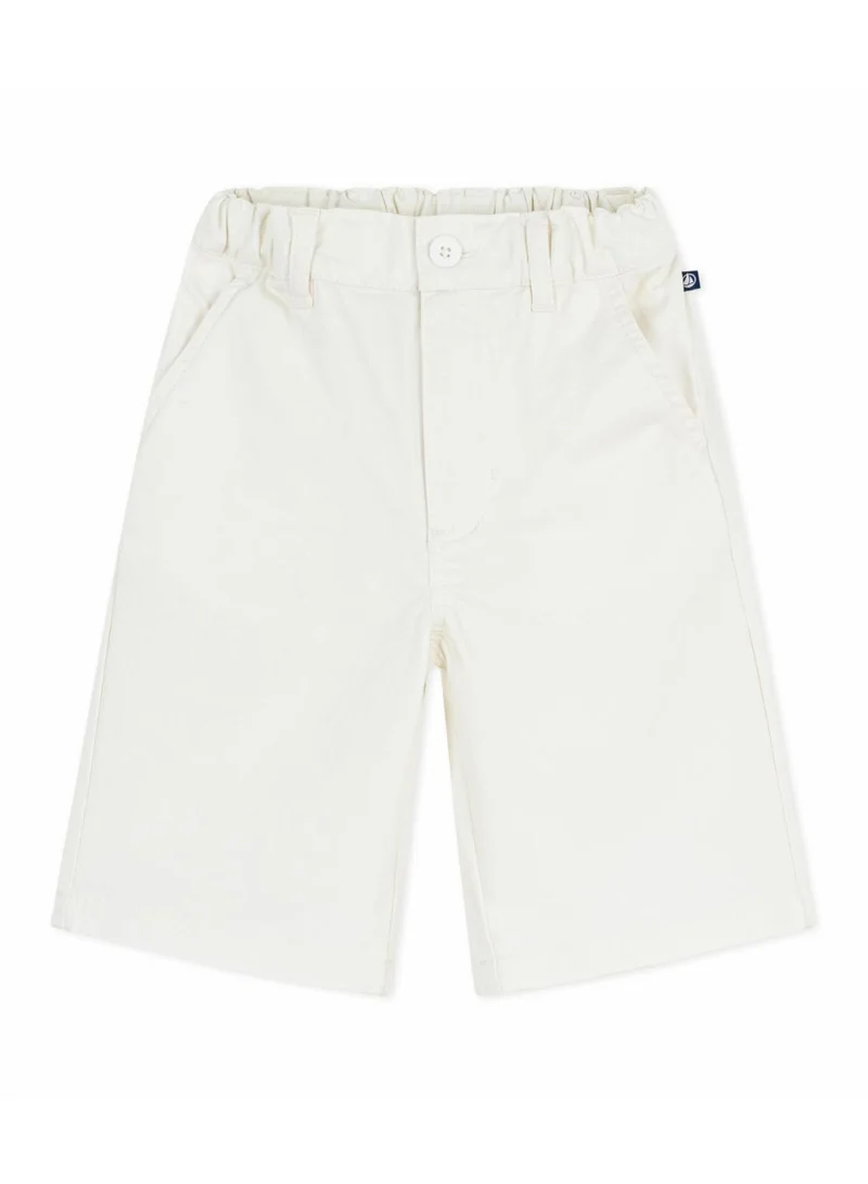 Petit Bateau Children's Bermuda shorts in plain cotton
